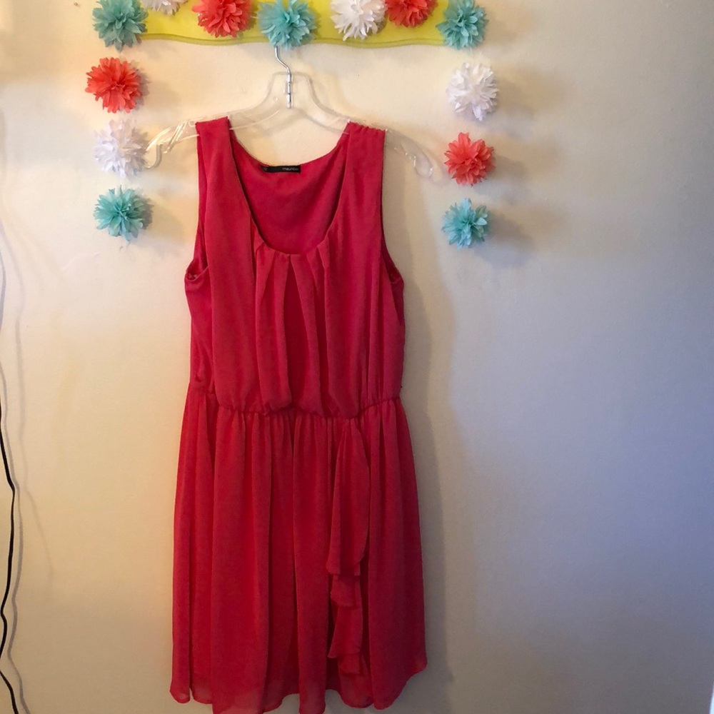 Spring pink dress!